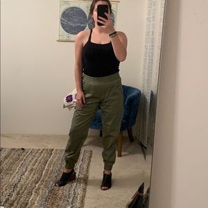 Marc by Marc Jacobs green jogger style pants